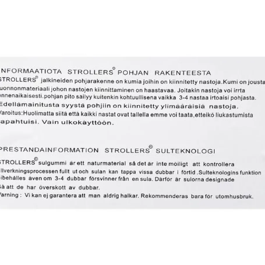 Strollers nastakengät - Softshell, Musta/Fuksia 19079