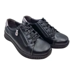 Suave kävelykengät - Geneve Black/Dolphin 16011T