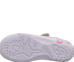 Superfit kangaskengät - Belinda Hellgrau/Pink 0-800288-0600