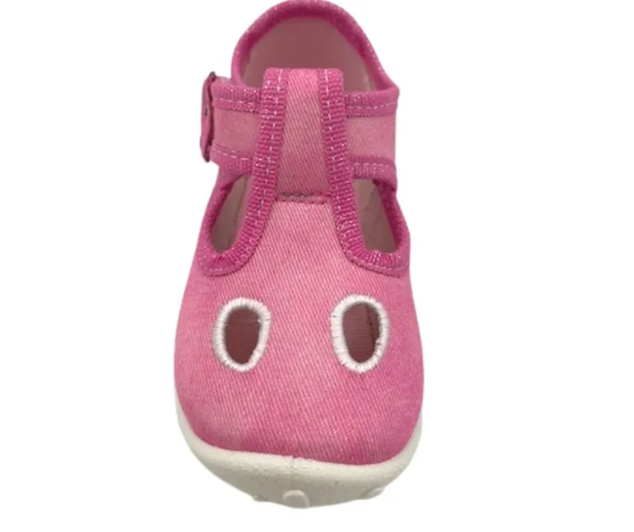 Superfit kangaskengät - Spotty, Mansikka 1-009248-5500