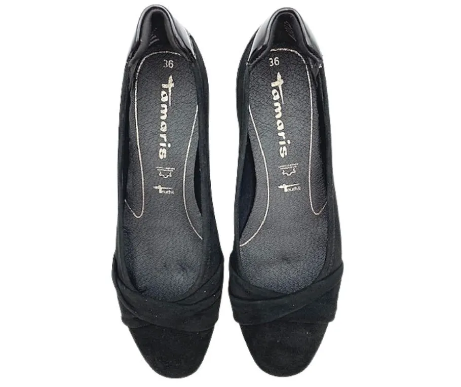 Tamaris balleriinat - musta 22119