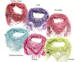 Veniz huivi - Pitsikukka