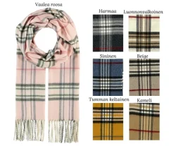 V.Fraas ruudullinen huivi 701130